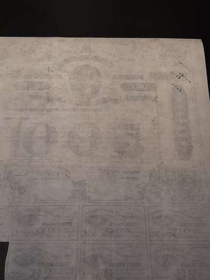 $ 500 March 2 1863 Confederate War Bond