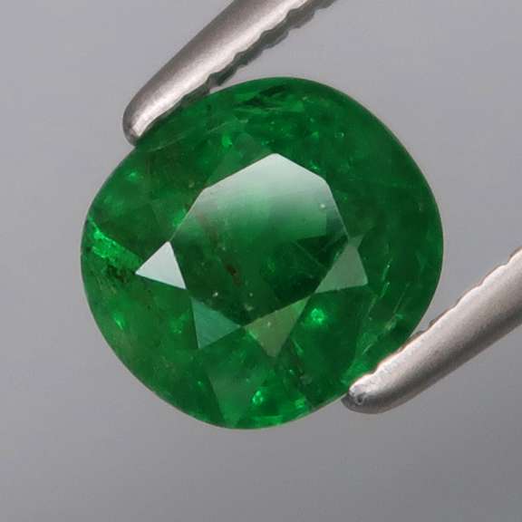 Top emerald green 1.28ct Tsavorite Garnet