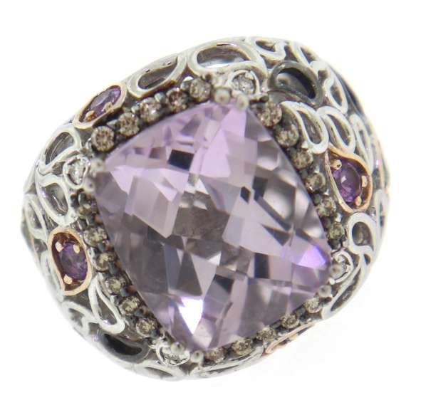 LeVian Sterling Silver Gemstone Ring