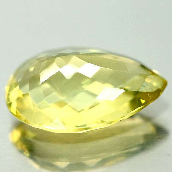 Exciting 14.47ct checker top pear cut Citrine