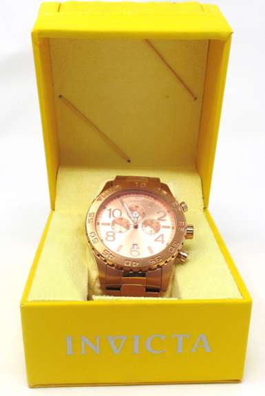 Invicta XXL Specialty Rose Gold Watch