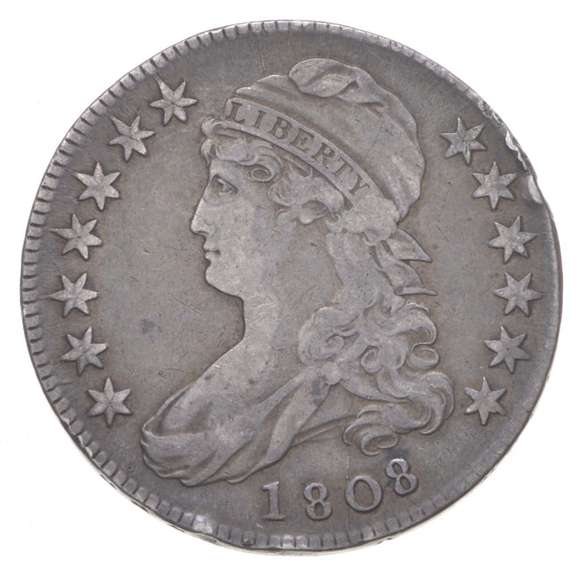 1808 Capped Bust Half Dollar