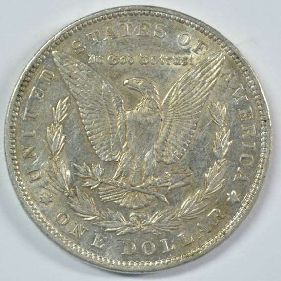 Well struck, brilliant key 1893-P Morgan Silver Dollar