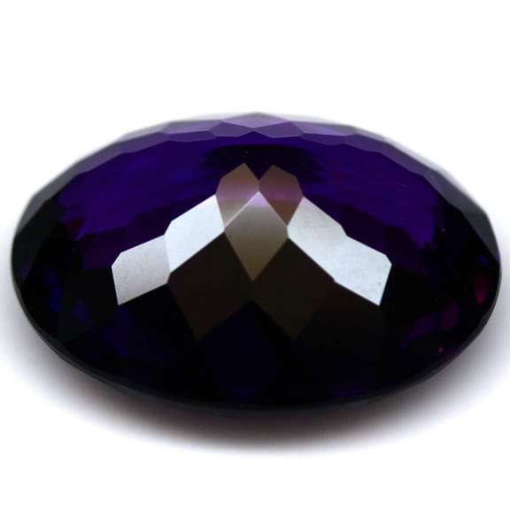 Huge! 26.74ct blue violet Hydrothermal Amethyst