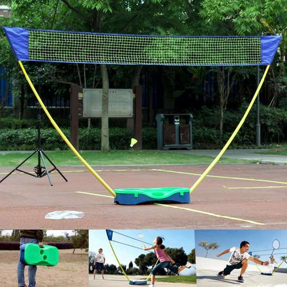 Badminton Tennis Volleyball Net Portable Stand