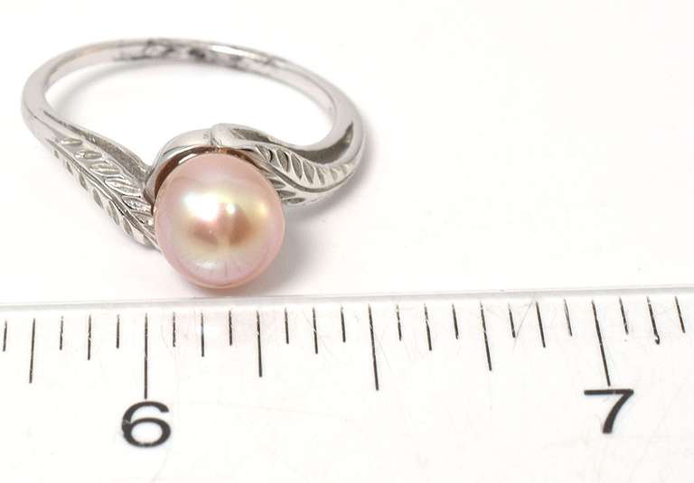 Sterling Silver & Pearl Ring