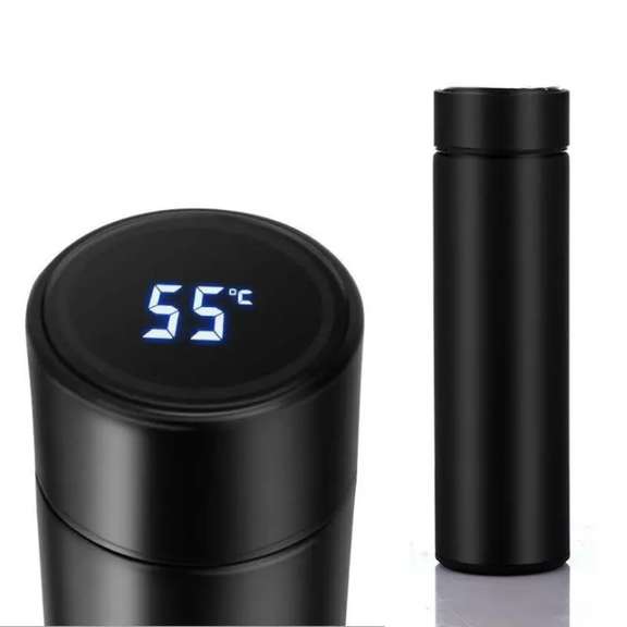 500ml Thermos LCD Temperature Display Water Bottle