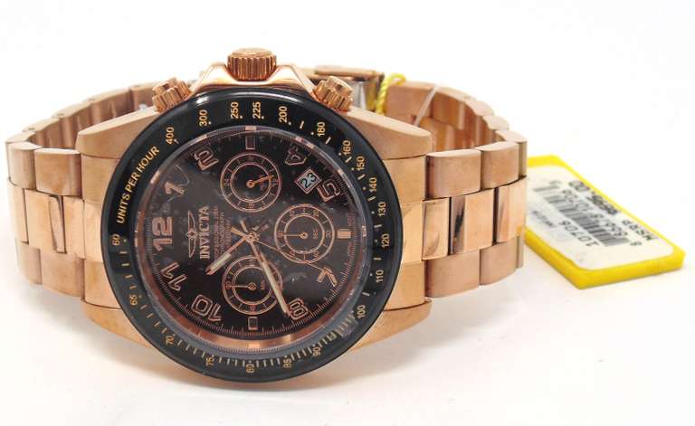 Invicta Specialty Chrono 2 Tone Rose Watch