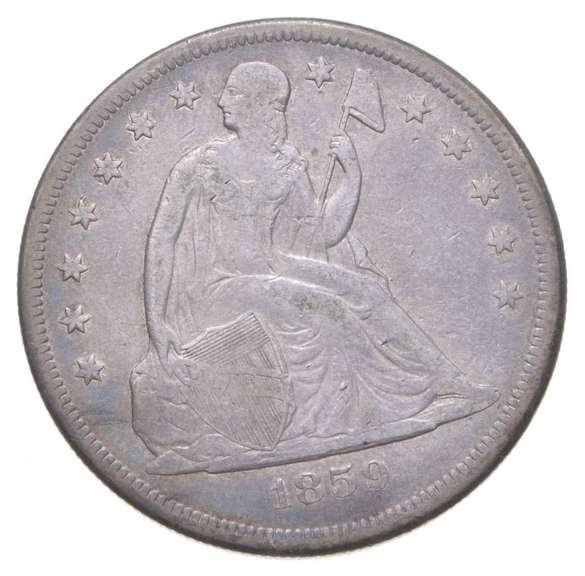 1859-O Seated Liberty Dollar