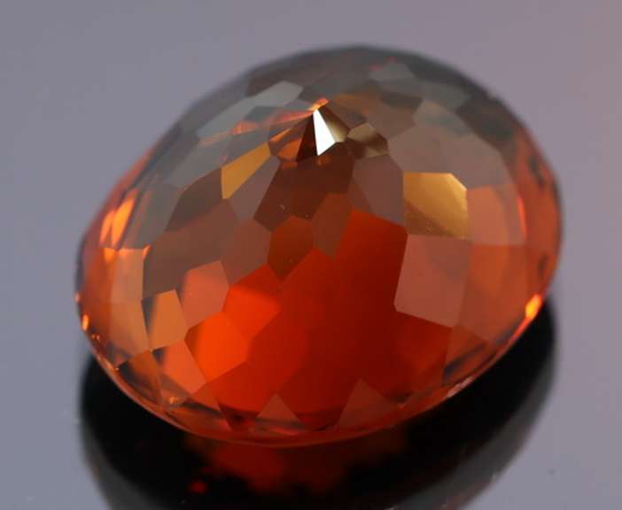 AAA! Ravishing 31.49ct top Madeira created Citrine