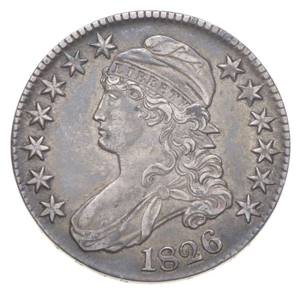1826 Capped Bust Half Dollar