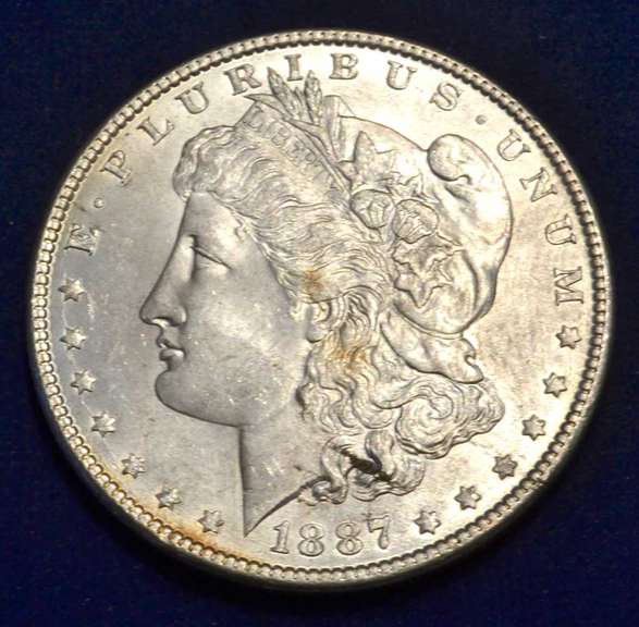 1887 UNC Morgan Dollar