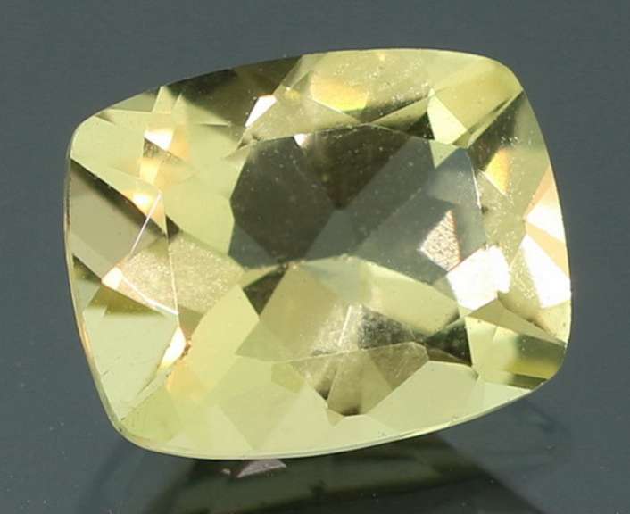 Bright 2.45ct cushion cut Lemon yellow Citrine