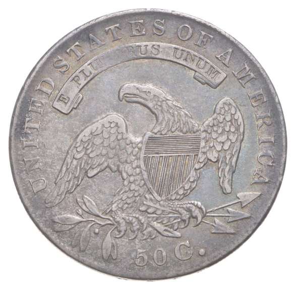 1835 Capped Bust Half Dollar