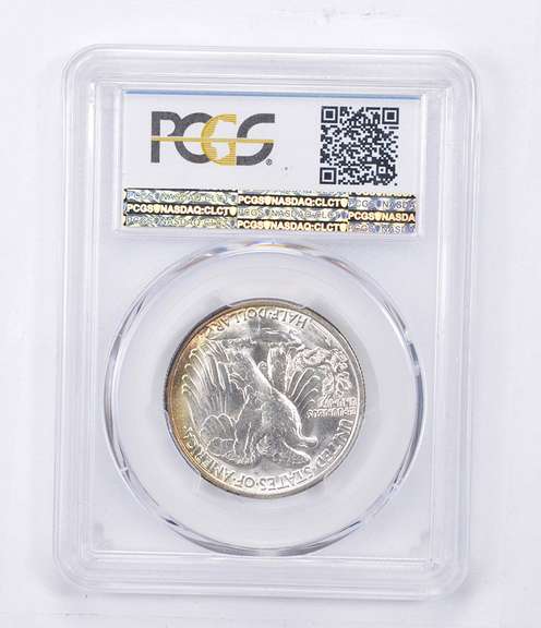 MS65 1944-S Walking Liberty Half Dollar - Graded PCGS
