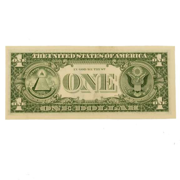 Low Serial Number $1 FRN Signed By Angela Buchanan