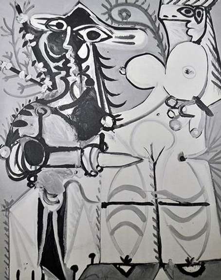 Vintage Pablo Picasso From 'Picasso At 90'