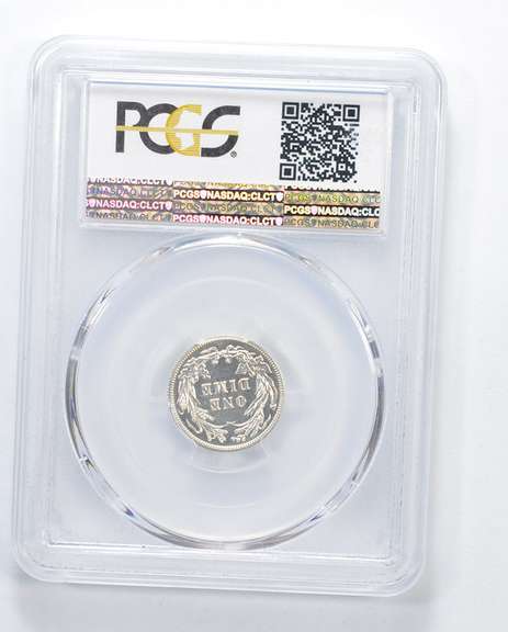 PR65 1909 Barber Dime - Graded PCGS