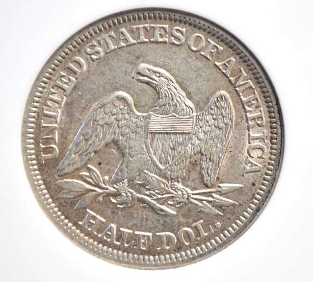 1854 50 C  AU 53 NGC