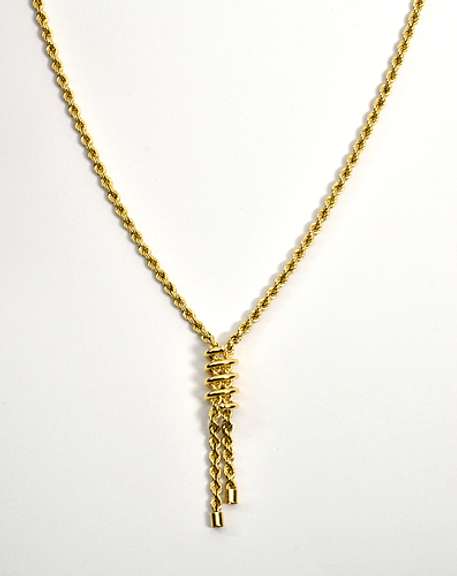 Stylish Rope Necklace with Tassle