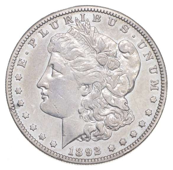 1892-S Morgan Silver Dollar - Circulated