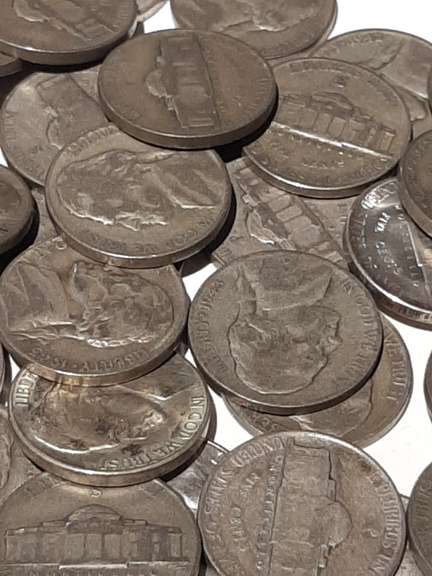 40 Unsearched Silver War Nickels