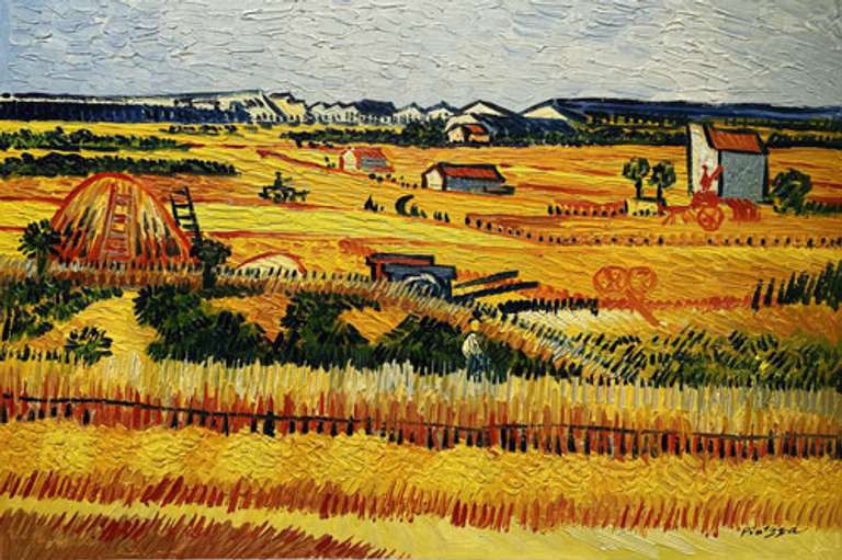 BEAUTIFUL HAND PAINTED OIL PAINTING ON CANVAS