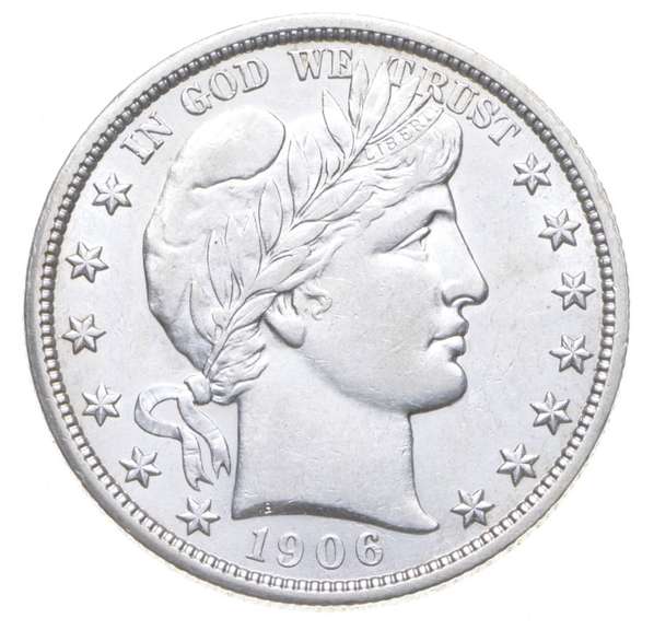 1906 Barber Half Dollar