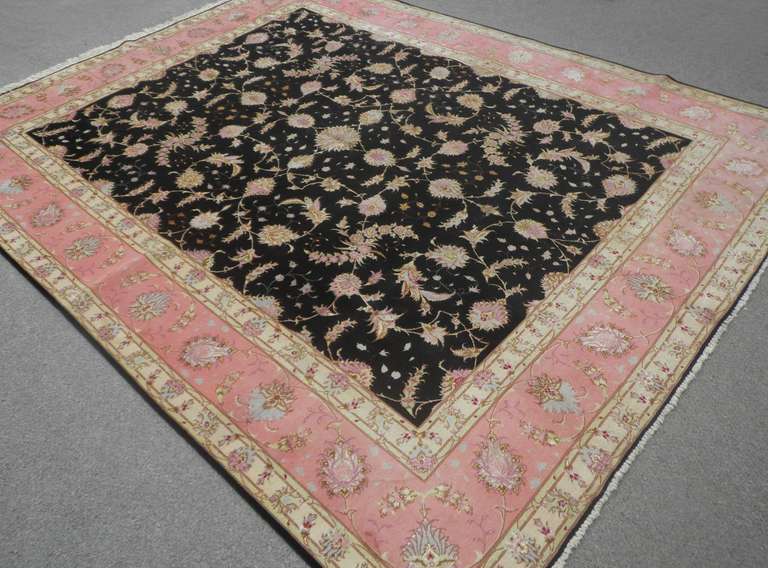 Authentic Silk Persian Tabriz 8.1x10