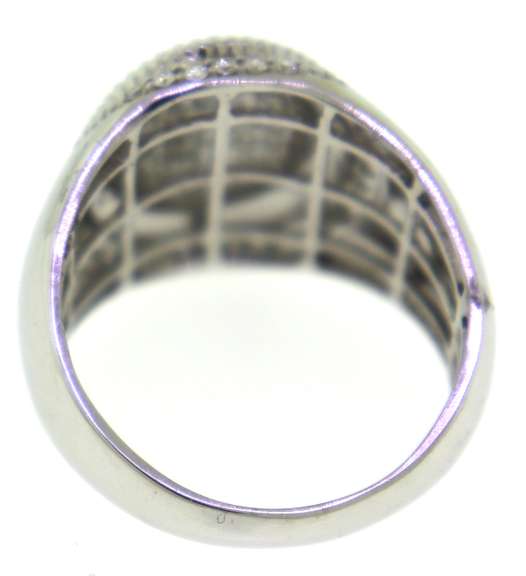 White Gold  Men's Diamond Ring