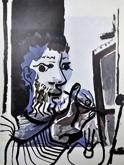 Vintage Pablo Picasso From 'Picasso At 90'