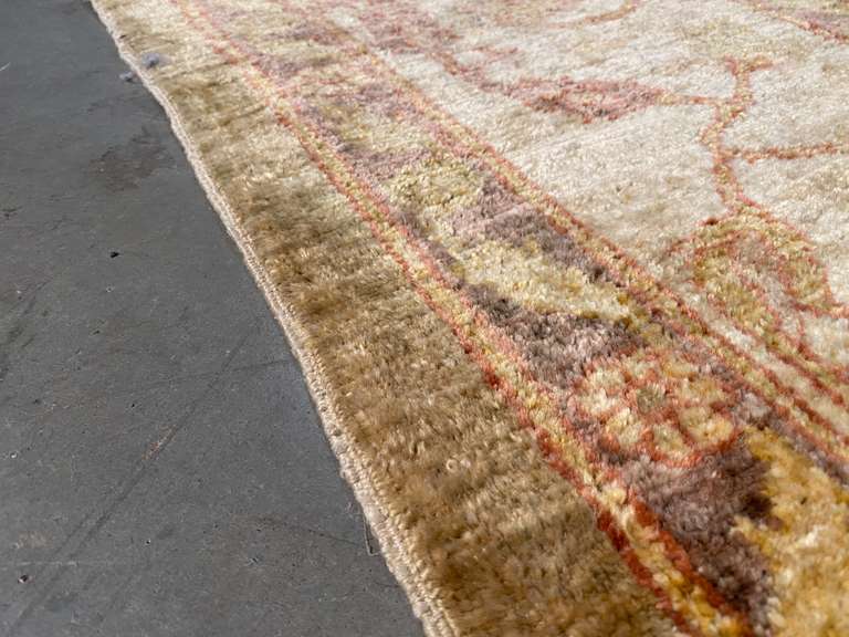 VINTAGE ZIGHLER RUG 8.9x10.9