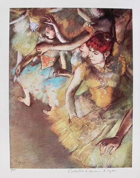 Edgar Degas, Ballet Dancers on the Stage