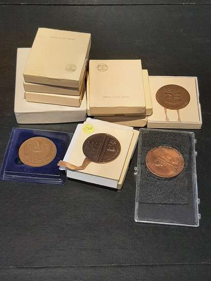 11 Assorted Israel State Bronze Medals