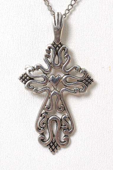 Sterling Silver Cross Necklace