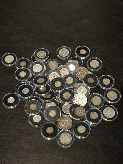 53 Swedish Silver Coin Collection