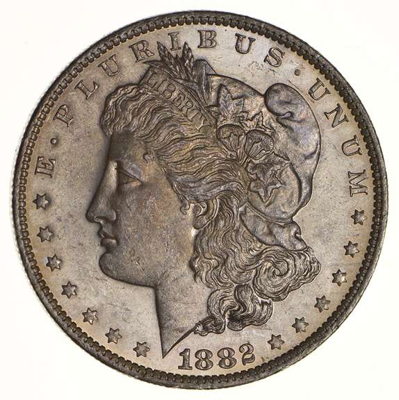 1882-O Morgan Silver Dollar - Choice