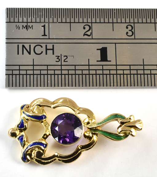 Unique Amethyst Pendant