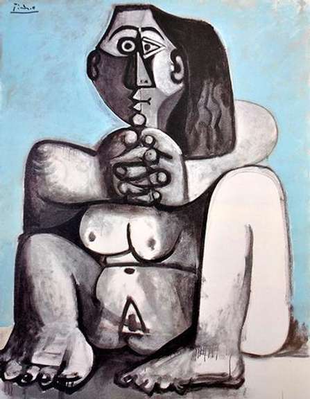Vintage Pablo Picasso From 'Picasso At 90'
