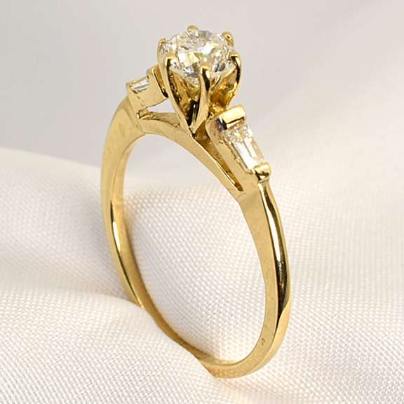 Classic Diamond Engagement Ring