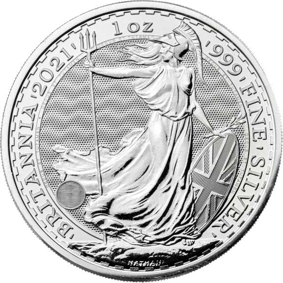 2021 1 oz Uncirculated Silver Britannia