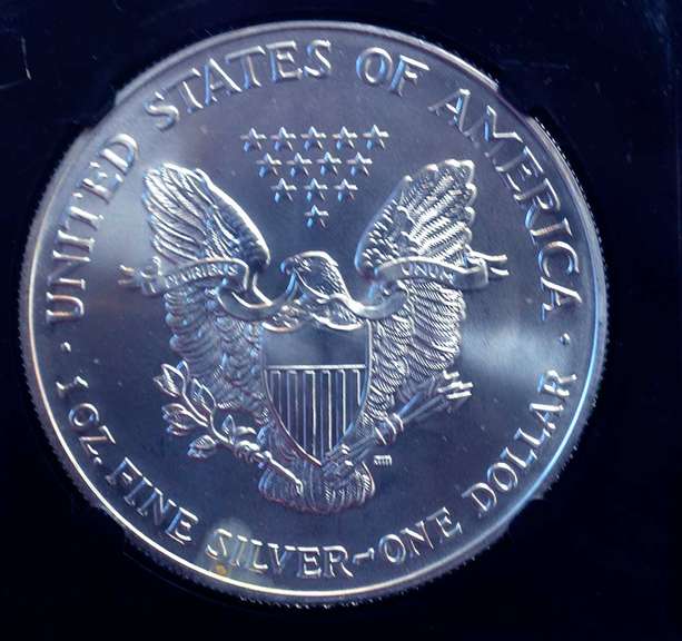 2002 NGC MS 69 Silver Eagle