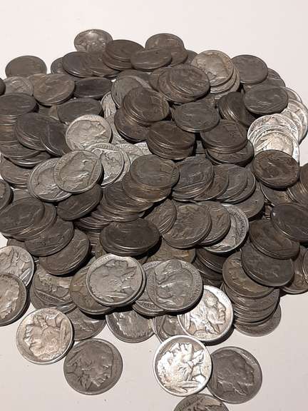 250 Partial Date Buffalo Nickels