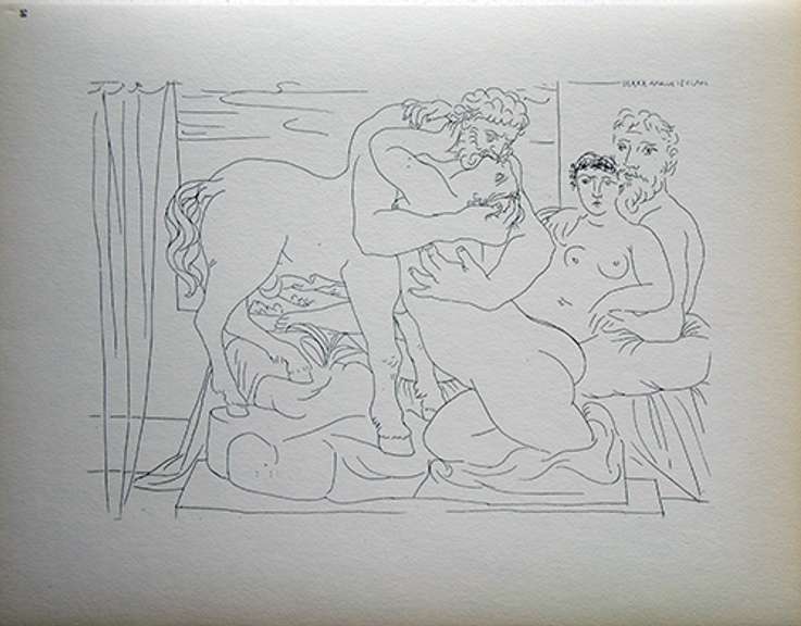 PABLO PICASSO, SCULPTOR AND MODEL