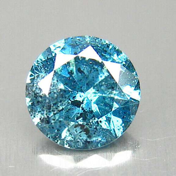 Incredible .39ct rare London blue Diamond solitaire