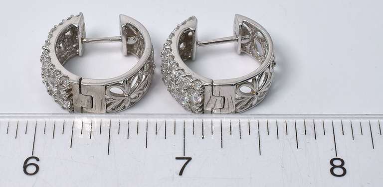 Sterling Silver CZ Earrings