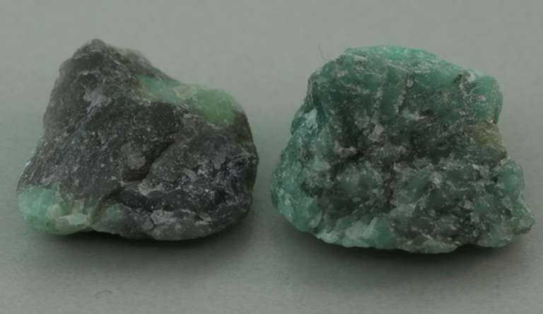 Collectors 15.77ct raw Emerald in matrix