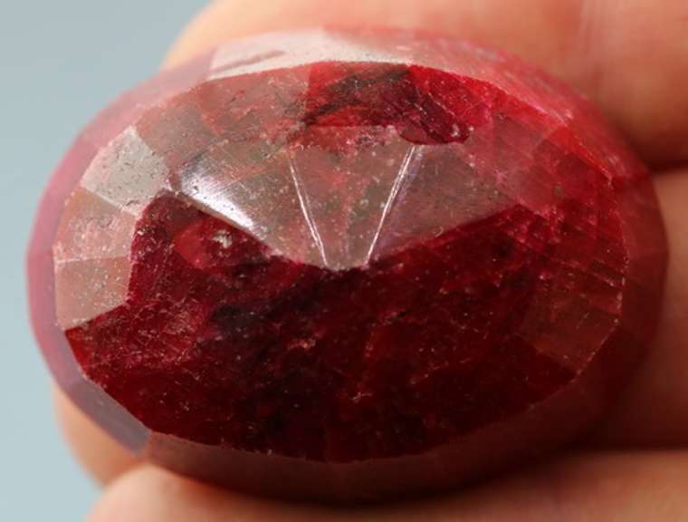 Fiery 170.5ct vibrant red Ruby