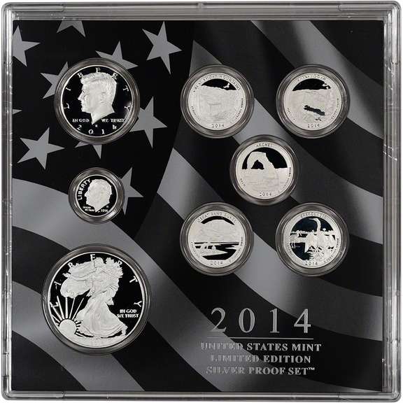 2014 United States Limited Edition Silver Proof Set