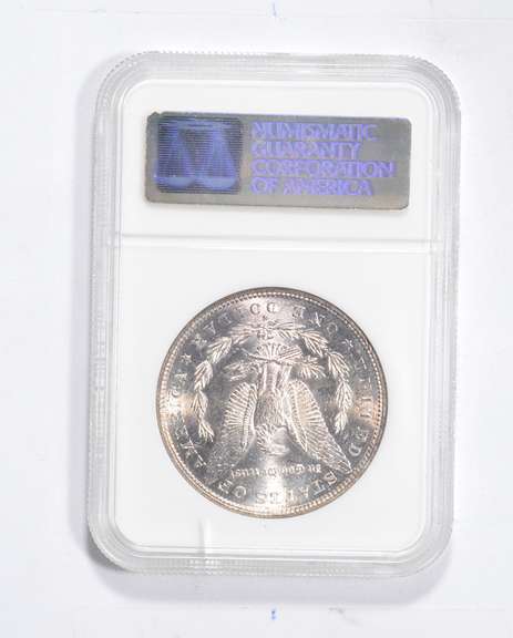 MS60 1883-S Morgan Silver Dollar - Graded NGC